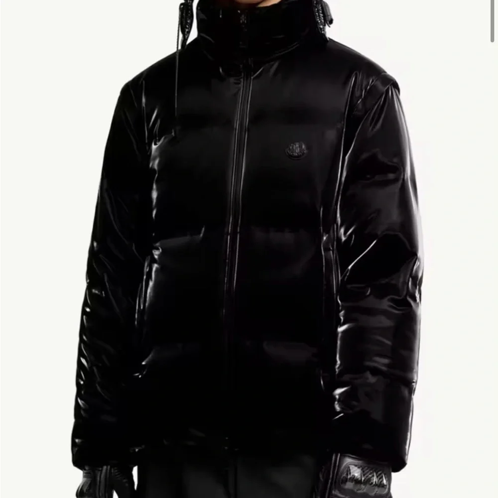 MONCLER x ASAP ROCKY Black Sz 3 Polyamide Men's Coat Don’t be Dumb New w defect
